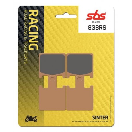Predné platničky SBS 838RS Sinter (Cesta/Okruh)