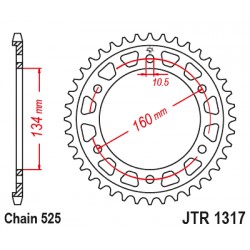 Reťazová rozeta JTR1317